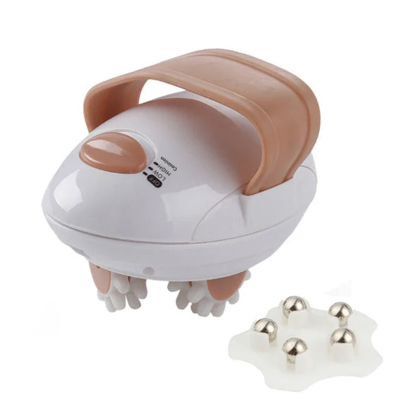 NNEOBA 3D Electric Body Slimming Massager Anti-Cellulite Fat Burner White