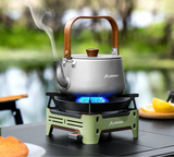 NNEOBA Camping Gas Stove Cassette Furnace Green