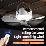NNEOBA Portable Rechargeable Ceiling Canopy Fan