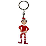 Christmas Long-Legged Doll Keychain Festive Ornament and Gift