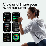 NNEOBA GPS Smartwatch Fitness Tracker Silver