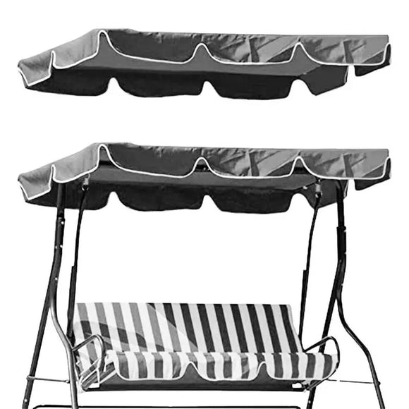 NNEOBA Outdoor Swing Chair Hammock Canopy - Waterproof Roof Canopy Replacement with UV Protection