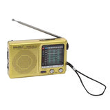NNEOBA Full Band Portable Mini Pocket Radio Gold