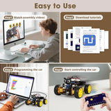 NNEOBA Smart Robot Car Coding Kit for Kids