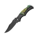 NNEOBA Portable Folding Fruit Knife Green