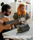 NNEOBA 40W Bluetooth Speaker Waterproof RGB Stereo Sound