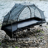 NNEOBA Portable One-Person Inner Tent for Camping Bed Black