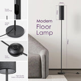 NNEOBA Modern LED Floor Lamp with Foot Switch