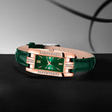 NNEOBA Green Women’s Quartz Watch Jewelry Gift Set