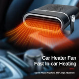NNEOBA 4-in-1 24V Car Heater and Defroster
