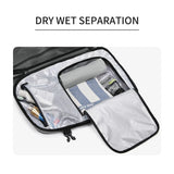 NNEOBA Expandable Laptop Backpack Grey