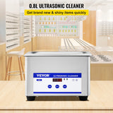 NNEOBA 800ML Ultrasonic Cleaner 35W Portable
