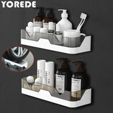 NNEOBA Wall-mounted Plastic Storage Shelf
