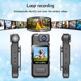 NNEOBA WiFi Mini Body Camera Black