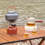 NNEOBA Ultralight Camping Gas Stove Head Silver