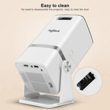 NNEOBA 4K HD Android 13 Smart Projector White