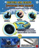 NNEOBA Inflatable Snow Sled Tubing with Handles