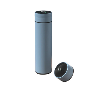 NNEOBA 500ml Smart Thermos Bottle Blue