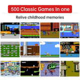 NNEOBA Retro Portable Mini Handheld Video Game Console with 500 Games