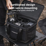 NNEOBA 15L Tactical Camping Storage Organizer Black