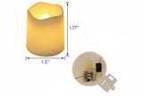 24Pcs/Set Flameless LED Tea Light Candles – Warm White