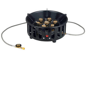 NNEOBA 7-Core High-Power Camping Gas Stove Black