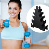 NNEOBA Triangle Fitness Rack - Dumbbell & Kettlebell Storage Stand