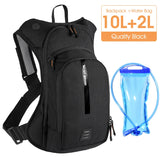 NNEOBA 10L Ultralight Cycling Backpack with Hydration Water Bag Black