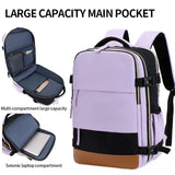 NNEOBA Versatile Travel Luggage & School Backpack