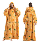 NNEOBA Oversized Sherpa Wearable Blanket Hoodie