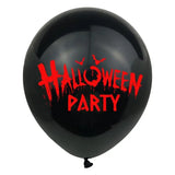 12-Piece Halloween Skull Hand Balloons
