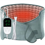Electric Heating Pad for Back & Waist – Adjustable Heating Pad with 6 Heat Levels & 4 Auto-Off Timers