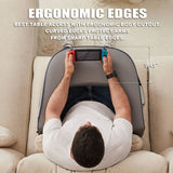 NNEOBA Memory Foam Lap Desk Pillow Ergonomic Laptop Pillow Grey