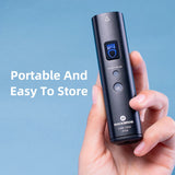 NNEOBA 1000LM Smart Bike Headlight Vibration Light Sensing Black