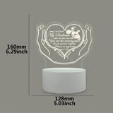 NNEOBA I Love You 3D Acrylic LED Night Light