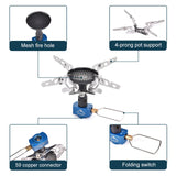 NNEOBA Camping Gas Burner 3300W Blue