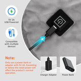 Electric Neck & Shoulder Heating Pad Wrap with Adjustable Heat Settings