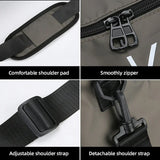 NNEOBA Waterproof Travel Sports Duffel Bag Grey