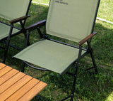 NNEOBA Folding Lounge Camping Chair Kemit Style Green