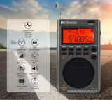 NNEOBA Fullband SSB Shortwave Radio Black
