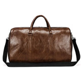 NNEOBA Large Capacity PU Travel Duffel Bag