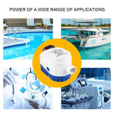 NNEOBA 12V Automatic Submersible Bilge Pump