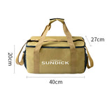 NNEOBA Outdoor Waterproof Picnic Bag Storage Organizer Khaki