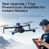 NNEOBA 8K Professional Dual Camera GPS Folding Drone