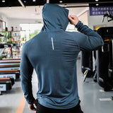 NNEOBA Men's Fitness Tracksuit as Running Sport Hoodie & Gym Joggers Set