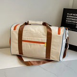 NNEOBA Travel Duffel Bag Off White