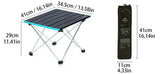 NNEOBA Ultralight Camping Table - Portable Mini Table for Backpacking and Outdoor Activities