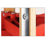 NNEOBA Winter Ski Sports Folding Portable Wooden Children's Sled & Adult Sledge