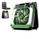 NNEOBA 20000mAh Portable Camping Fan with LED Light