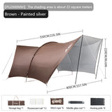 Portable Camping Tunnel Canopy Tent